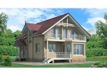 Проект дома из газобетона 194,6 кв.м КБ-41