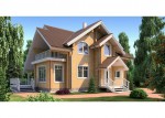 Проект дома из газобетона 198 кв.м КБ-43