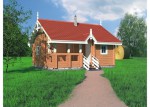 Проекты домов из клееного бруса до 100 кв.м.