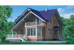 Проект дома из газобетона 200,9 кв.м КБ-03