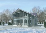 Проект дома из газобетона 232,8 кв.м КБ-47