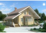 Проект дома из газобетона 217,2 кв.м КБ-56