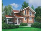 Проект дома из газобетона 238,9 кв.м КБ-58