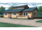 Проект дома из газобетона 219,8 кв.м КБ-64