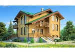Проект дома из газобетона Elza 214,7кв.м