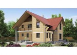 Проект дома из газобетона Laura 264,9 кв.м
