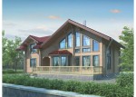 Проект дома из газобетона Lara 254,2 кв.м