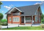 Проект дома из газобетона Monika 199,4 кв.м