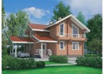 Проект дома из газобетона Erika 244,2 кв.м