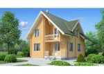Проект дома из газобетона 159,3 кв.м КБ-31
