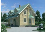 Проект дома из газобетона 158,5 кв.м КБ-34
