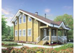 Проект дома из газобетона 148,3 кв.м КБ-35