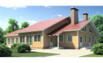 Проект каркасного дома 650,3 кв.м КСД-11