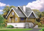 Проект комбинированного дома 359,9 кв.м КБД-05
