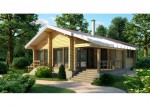 Проект дома из бруса 102,7 кв.м ДБ-04 цена 1438000 руб.