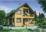 Проект дома из бруса 137,2 кв.м ДБ-07 цена 1920000 руб.
